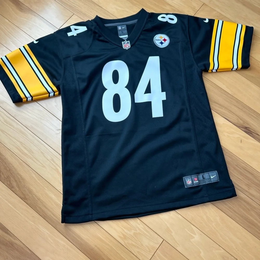 Nike NFL Pittsburgh Steelers Antonio Brown #84 Jersey Youth Large L (14-16)